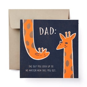 American Greetings Father's Day Greeting Card (Giraffe)