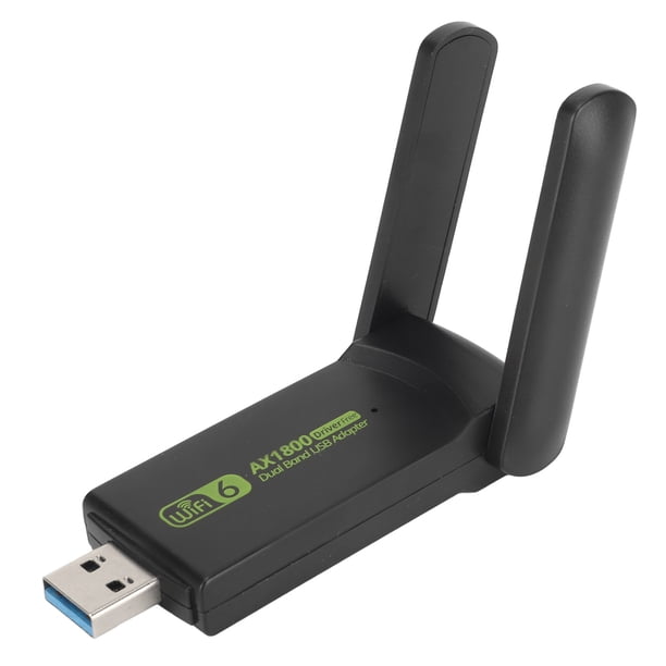 Adaptador WiFi USB 3.0 estable de doble banda, 1201 Mbps, 573,5 Mbps, antena de alta ganancia, para uso en familia, oficina y viajes.