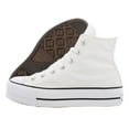 thumbnail image 4 of Converse Chuck Taylor All-Star Hi 560845F Women Platform Black/White Shoes CNV62 (9), 4 of 4