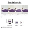 thumbnail image 7 of PiccoCasa Body Pillowcase 300 Thread Count Egyptian Cotton Pillowcase Queen Deep Purple, 7 of 7