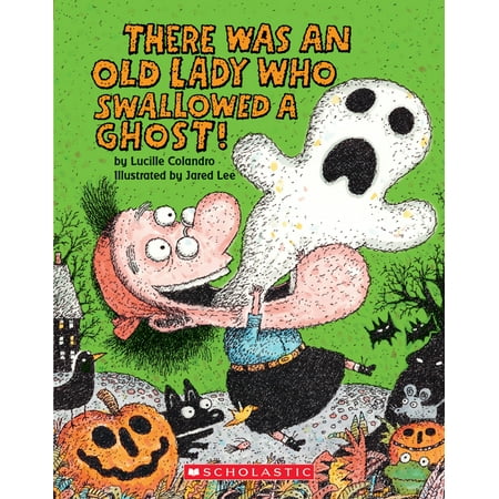 There Was an Old Lady Who Swallowed a Ghost! (Board Book) -- Lucille Colandro