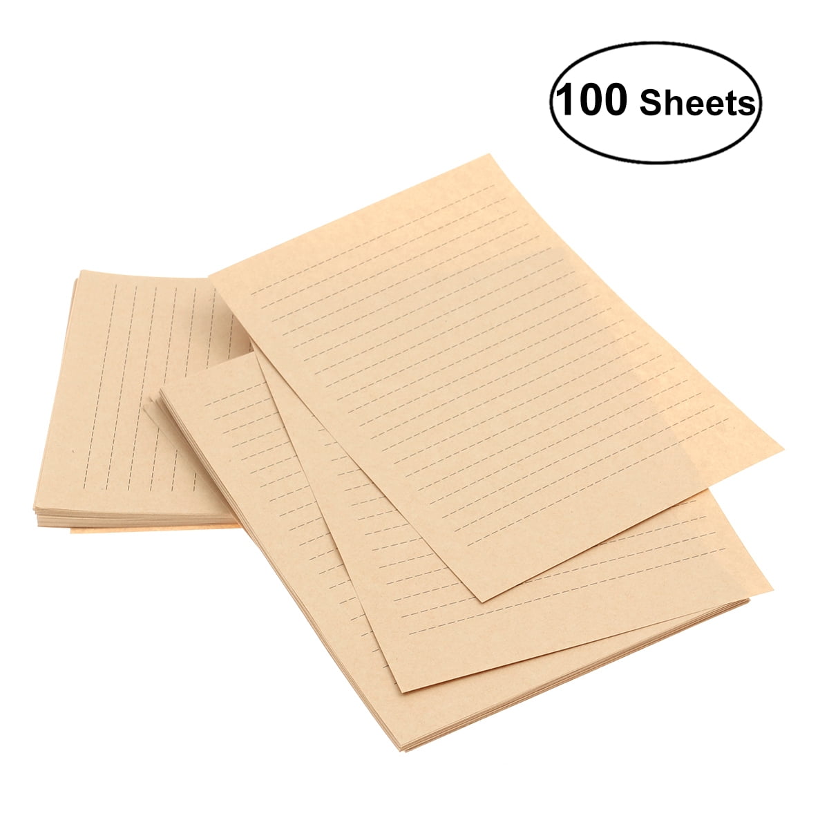 100 Old Age Parchment Paper for Writing - 60 Text ( 24 Bond) Sheets - 8.5 X  11 Inches Standard Letter Flyer Size - Not Card Weight - Vintage Colored  Old Parchment Look 8.5x11 - 100 Sheets