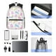 thumbnail image 4 of Disketp Easter Colorful Rabbit Mochila Ligera Clásica con Múltiples Bolsillos, Mochila Casual para Hombre y Mujer, Ideal para Escuela, Trabajo y Viajes, 4 of 6