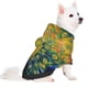 thumbnail image 2 of Fotbe Peacocks Sudadera con Estampado para Perros Pequeños – Suéter con Capucha para Mascotas, Tela Suave de Forro Polar con Bolsillo-X-Small, 2 of 7