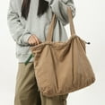 thumbnail image 4 of lanema Korean Style Corduroy Bag For Women Retro Handbag Large Capacity Underarm Bags Fashionable Shoulder Bag For Everyday Use, 4 of 21
