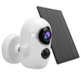 thumbnail image 2 of Cámara inalámbrica, cámara solar WiFi 1080P Wifi CCTV cámara de detección de movimiento optimizada para la excelencia, 2 of 8