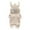 Khaki, variant on Modern Baby Boy Clothes Boys Sweats Set Baby Boy Girl Cartoon Hooded 3D Ear Romper Jumpsuit Clothes