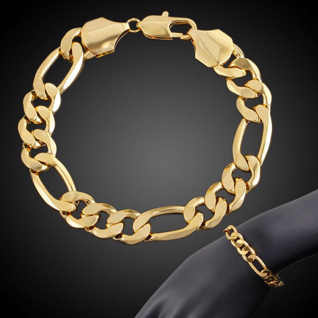Pulsera bañada en cobre y oro de 18 quilates adecuada tanto para hombres como para mujeres: una combinación de lo clásico y lo moderno.