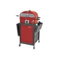 thumbnail image 2 of Mr. Pizza ZOC1509M - Barbecue cart - for barbeque grill, pizza oven - red/black, 2 of 3