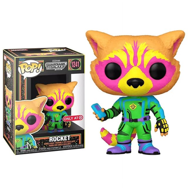 2025 Nuevas figuras de acción FUNKO POP #1240 #198 Star-Lord #1201 #1208 Baby Rocket #1202 #1241 #163 #280 Groot #1203 Juguetes para regalos
