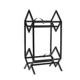 thumbnail image 2 of tamizeot Stylish Metal Organizer Rack For Vinyl Records And CDs With Easy Assembly And Multiple Uses Record Player Stand Book, 2 of 6