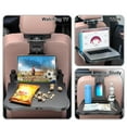 thumbnail image 4 of Asiento de automóvil ajustable Mesa de viaje Bandeja de comida plegable multifuncional para el Carevas Mesa para asientos de coche, 4 of 7