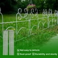 thumbnail image 4 of 100 Pack Lawn Staples, Premium Garden Landscape Staples, Galvanized Heavy-Duty Gauge Stakes, U-Shaped Tent Stakes, Anti-Rust Fence Netting Pins Ground Spikes, Sod Pins, 4 of 7