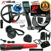 XP Deus Metal Detector with MI-6 Pinpointer, Headphones, Remote, 9 X35 Coil