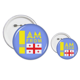 thumbnail image 1 of Soy de Georgia Insignia insignia botón diseño conjunto, 1 of 3