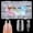 Medium Square, variant on Medium Almond  Tips, 360 count Gel  Tips Almond Medium  Nails, Full Cover Clear 15 Size  Nails Tips for  Extensions, Press  Nails Making
