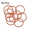 thumbnail image 3 of Silicone O-Rings 16mm OD, 14mm Inner Diameter, 1mm Width, Seal Gasket Red 50pcs, 3 of 3