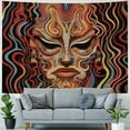 thumbnail image 4 of Awypu Joy 3D Bicycle Day Tapestry Wall Hanging Table Cloth Magical Dorm Decor  60x50inch, 4 of 6