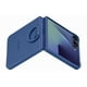 thumbnail image 2 of Funda con forma de anillo de silicona Samsung EF-PF766 para Galaxy Z Flip7, color azul, 2 of 7