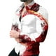 thumbnail image 3 of Camisas de primavera con estampado 3D de cuadros y flores para hombre, camisa de manga larga con solapa y botón, camisas Y2k, ropa informal ajustada a la moda, 3 of 5
