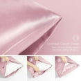thumbnail image 4 of Silk Pillowcase for Hair and Skin,Soft,Breathable and Sliky Standard Size Pillow Cases Set of 2,Both Sides Natural Mulberry Silk Pillowcases with Hidden Zipper,light pink, 4 of 6