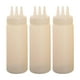 thumbnail image 1 of Juego de 3 botellas dispensadoras de condimentos con boquilla pequeña y puntiaguda para Blanco, 1 of 9