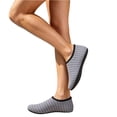 thumbnail image 3 of LTTVQM Womens Water Shoes Swim Pool Comfortable Barefoot Aqua Yoga Flexible Vacation Beach Shoes Quickly-Dry Slip on 2026 New Shoes Gray 36(US-5.5), 3 of 4