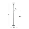 thumbnail image 3 of LumiSource Dual Pix 72" Metal Floor Lamp, 3 of 16