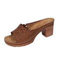 thumbnail image 3 of CAIXIA Sandals Women Women's Summer Platform Slide Sandals with High Heel Open Toe Casual Comfort Outdoor Footwear,Brown, 3 of 9