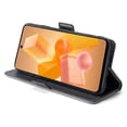 thumbnail image 3 of Pour Transsion Infinix Hot 40i Étui en Cuir Double Couleur Support Rabattable Couverture de Téléphone Intelligent - Noir+gris, 3 of 5