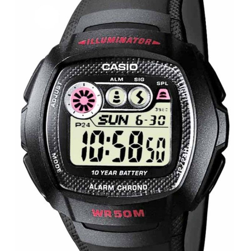 Casio Men's Waterproof Watch W-210-1CVES Walmart.com