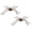 A-2Pcs, variant on Halloween Giant Furry Spider Decoration Set, 59 Inch Realistic Scary Fake Spider for Haunted House Props, Outdoor Lawn Porch Yard Tree Display, Indoor Party Prank Decor