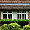 thumbnail image 2 of 10 Bundles Artificial Flowers UV Resistant Outdoor Plants No Fade Faux Plastic Shrubs Fake Silk Flowers Window Box Garden Porch Home Decoration(Fuchsia), 2 of 5