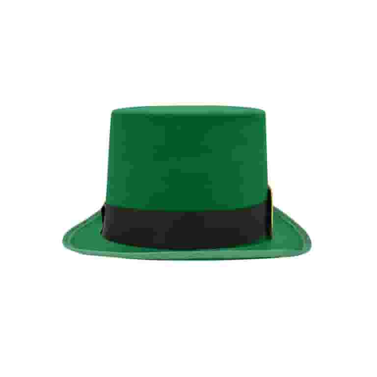 Irish Hat 2-Pack Patrick's Day Fedora Hats Irish Plaid Green