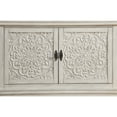 thumbnail image 5 of Treasure Trove Galina Ash Wood Veneer 2-Door Cabinet in White, 5 of 6