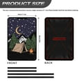 thumbnail image 3 of POLERO RV Door Window Shade Cover - Hook-and-Loop Fastening RV Blackout Window Cover, an-UV and Privacy Protection for Camper (17.3” x 26”, Camping Moon Night), 3 of 7