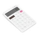 thumbnail image 2 of Calculadora Solar, Calculadora De Oficina Duradera Y Potente De Tamaño Portátil Para Negocios Para Oficina Para Estudiantes Cergrey Blanco marfil, 2 of 8