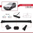 thumbnail image 3 of Compatible with Volvo V50 2004-2012 FLY Model Car Roof Rack Cross Bar Black Aluminium 2 Bars, 3 of 7
