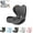 New Dark Gray, variant on Reenly Memory Seat & Back Set—Soothe+ contours, anti-slip, all-day comfort