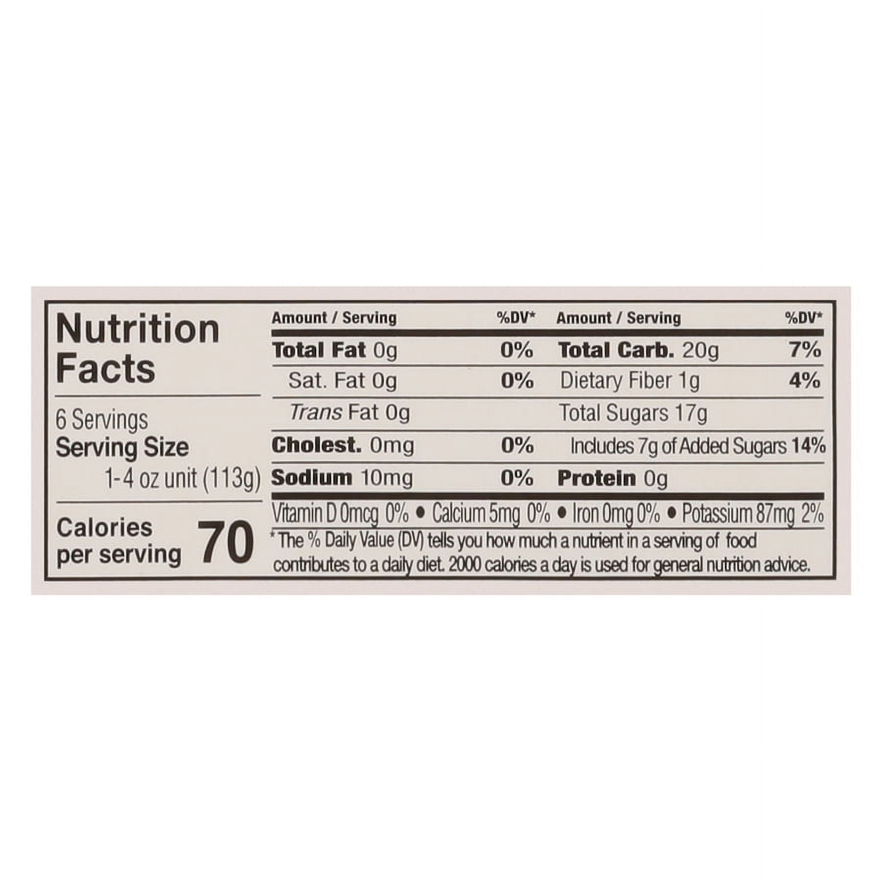 (4 pack) Musselman's Strawberry Applesauce 4oz, 6 count