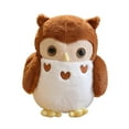 thumbnail image 2 of JWQFBC Plush Owl Doll ,Plushie Pillow ,Hugging Gift ,Soft Plush Toy Cute for Home Decor Brown 40cm, 2 of 9