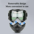 thumbnail image 3 of Auto-Darkening Welding Helmet with Head Mounted Full Face Mask - Detachable Split Design for Comfort & Safety, 3 of 9