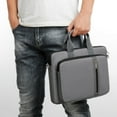 thumbnail image 4 of Bolso de hombro antisísmico para ordenador portátil, bolso de negocios para portátil de 14/15,6/17,3 pulgadas, bolso interior tipo maletín, 4 of 5