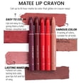 thumbnail image 3 of Crayon à Lèvres Imperméable Longue Durée Maquillage Crayon à Lèvres Mat Rouge à Lèvres Chaud Q4 O9J5, 3 of 7