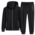 thumbnail image 5 of WINSTAND Conjuntos de ropa deportiva de talla grande para hombre, nueva ropa de primavera y otoño, traje de pantalones con capucha para hombre, sudadera + pantalones deportivos de 2 piezas 8XL, 5 of 5