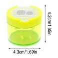 thumbnail image 5 of Hxlamzoo 4 Pcs 2025 Multicolor Handheld Pencil Sharpeners with Lid, Portable Dual Hole Sharpener for Classroom Home Office, Durable Metal Blades & Easy-Clean Design (Assorted Colors), 5 of 9