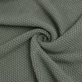 thumbnail image 5 of PiccoCasa 100% Cotton Soft Knitted Throw Decorative Blanket Sofa 50" x 60" Gray, 5 of 7