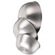 thumbnail image 4 of GOOHOCHY Cuenco de cocina de acero inoxidable de 3 piezas, cuenco para mezclar huevos, cuenco para ensalada, cuenco para sopa con báscula, 4 of 8