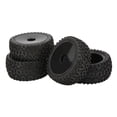 thumbnail image 1 of Senjay 12mm Hex RC Wheels And Tires, RC Front Rear Tires And Wheels Environmentally Friendly For 1/10 RC Off Road Car, 1 of 8