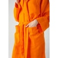 thumbnail image 5 of SULTAN'S GEM Lightweight Hooded Cotton Robe for Men and Women, Turkish Cotton Bathrobe, Unisex Dressing Gown, 5 of 11